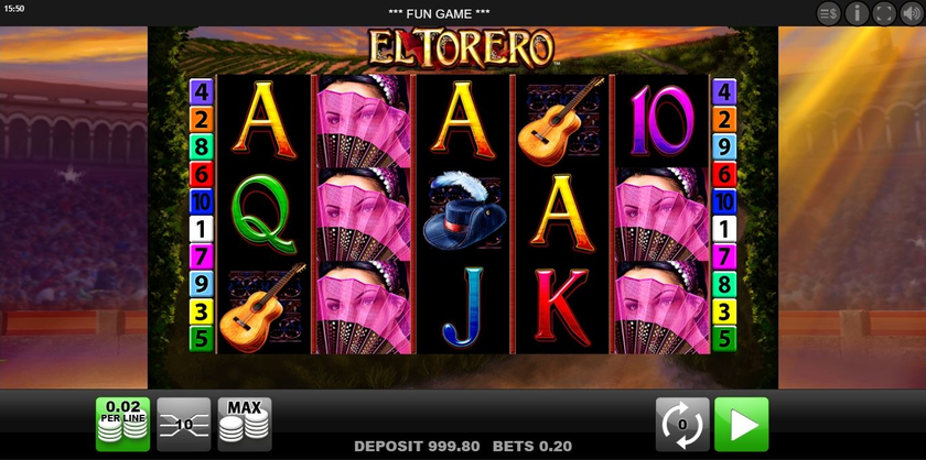 Игровой автомат El Torero 