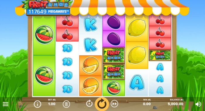 Игровой автомат Fruit Shop Megaways