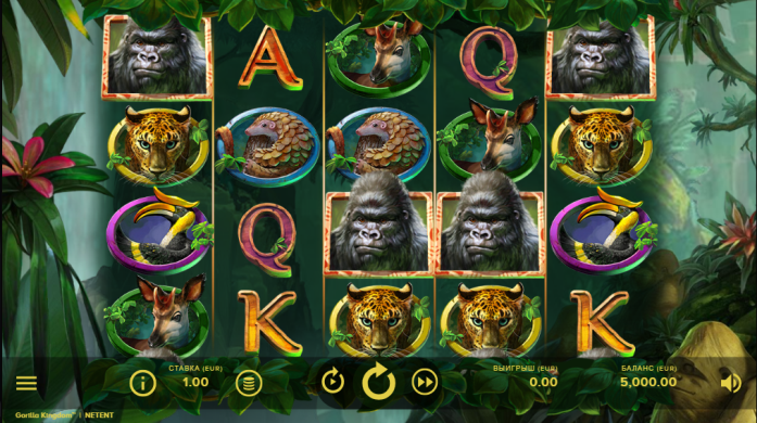 Игровой автомат Gorilla Kingdom