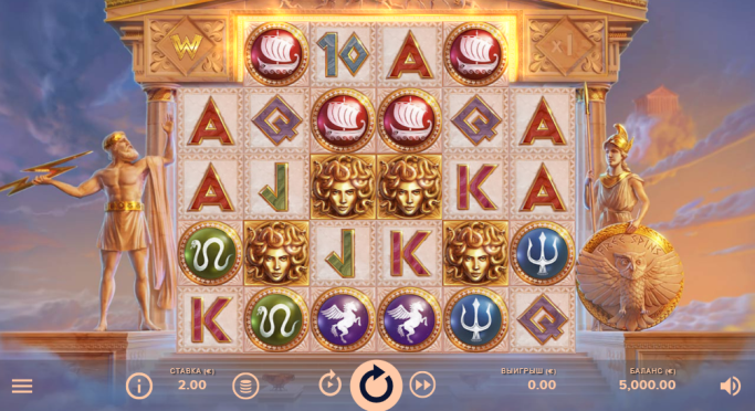 игровой автомат Parthenon: Quest for Immortality