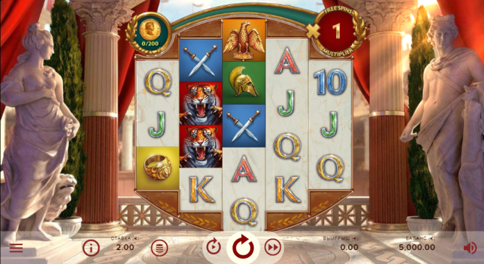 Игровой автомат Rome: The Golden Age